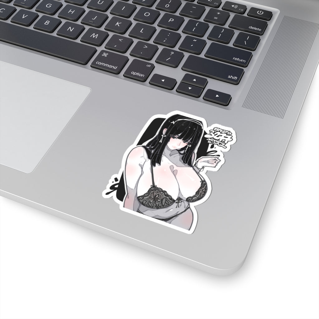 3277 - 黑 / black v2 Stickers
