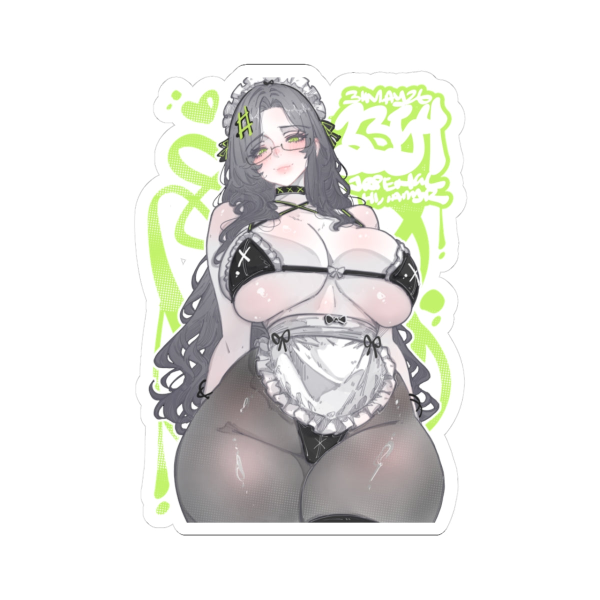 3354 - 绿 / green v1 Stickers