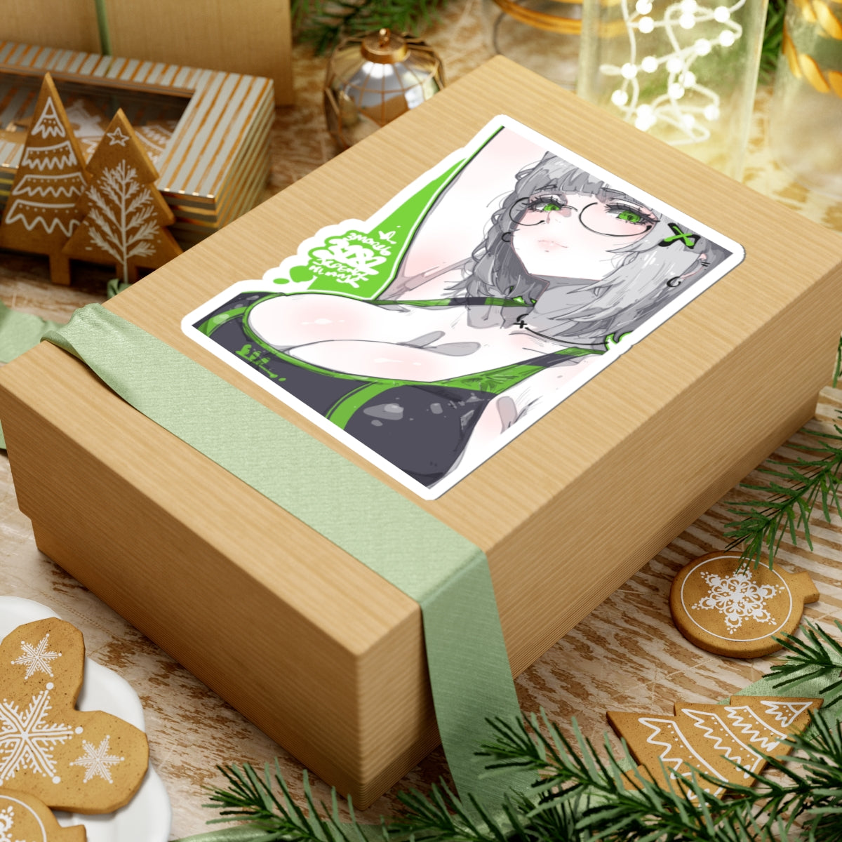3282 - 绿 / green v1 Stickers