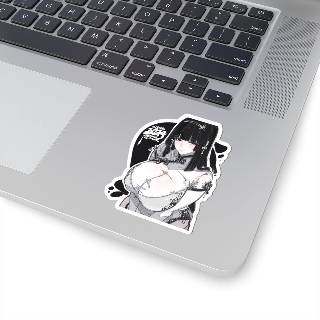 3274 - 黑 / black v1 Stickers