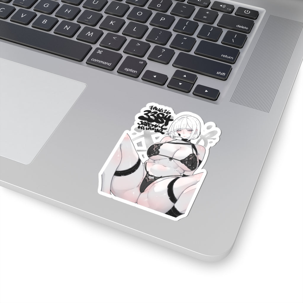 3384 - 黑 / Black v2 Stickers