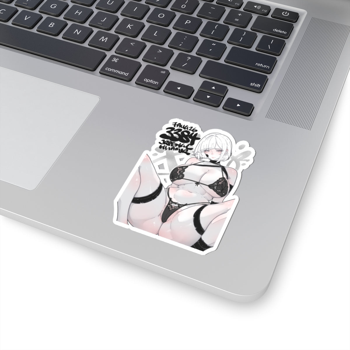 3384 - 黑 / Black v2 Stickers