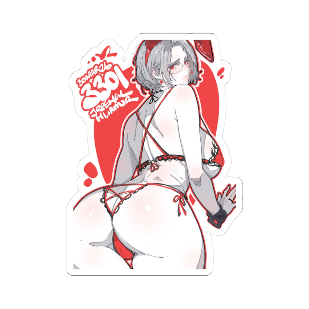 3301 - 红 / red v2 Stickers