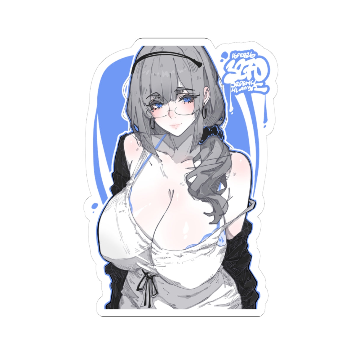 3270 - 蓝 / blue v1 Stickers