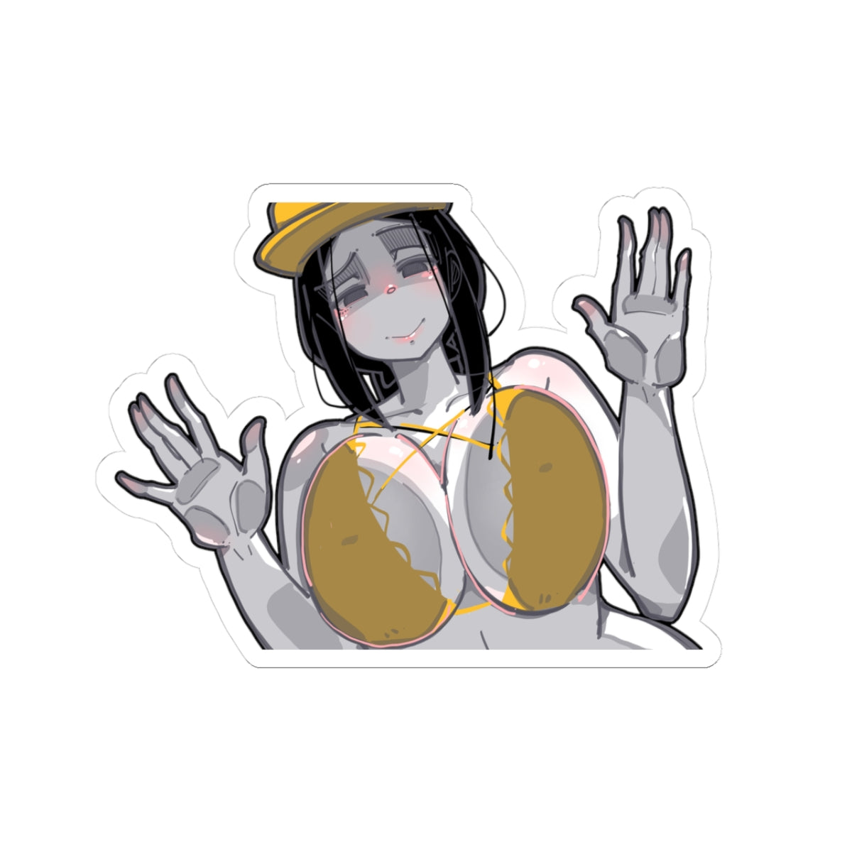 3039 - 黄 / yellow v2 Stickers