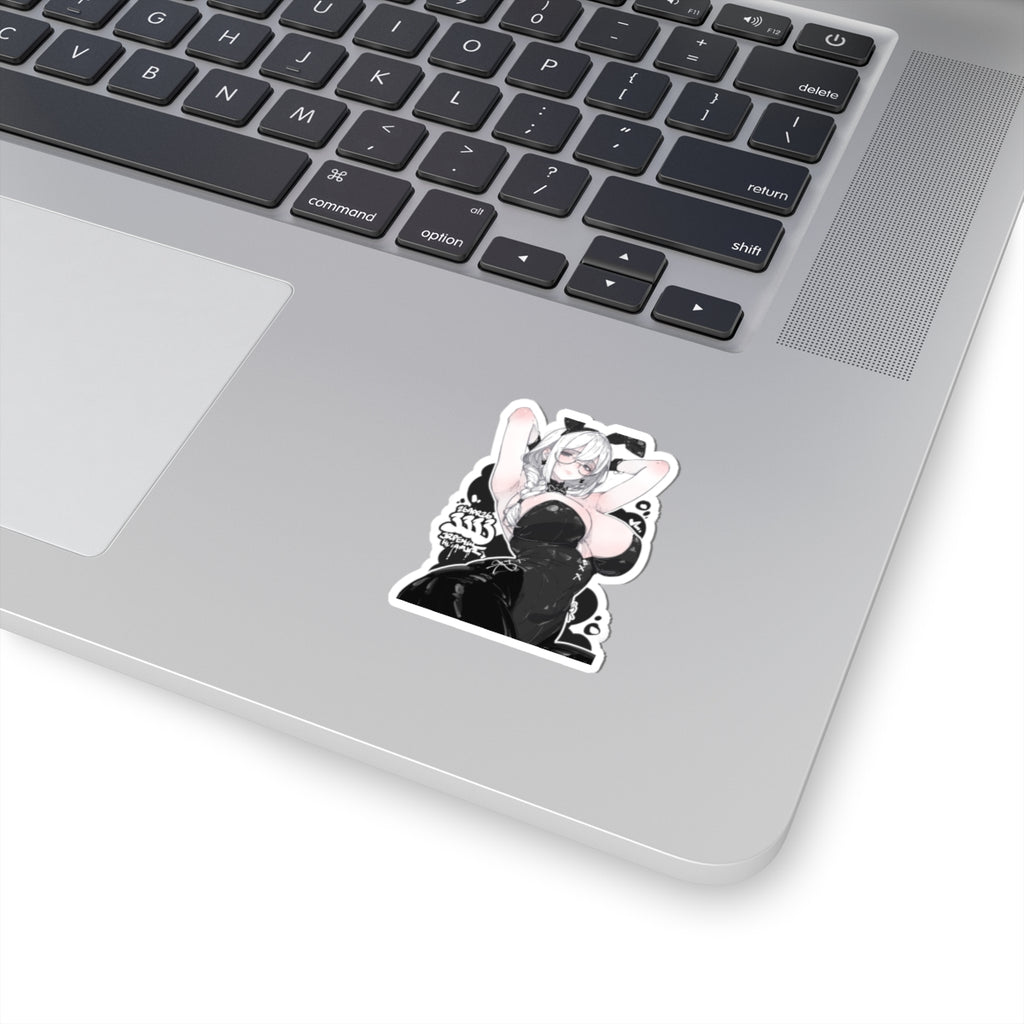 3333 - 黑 / black v1 Stickers
