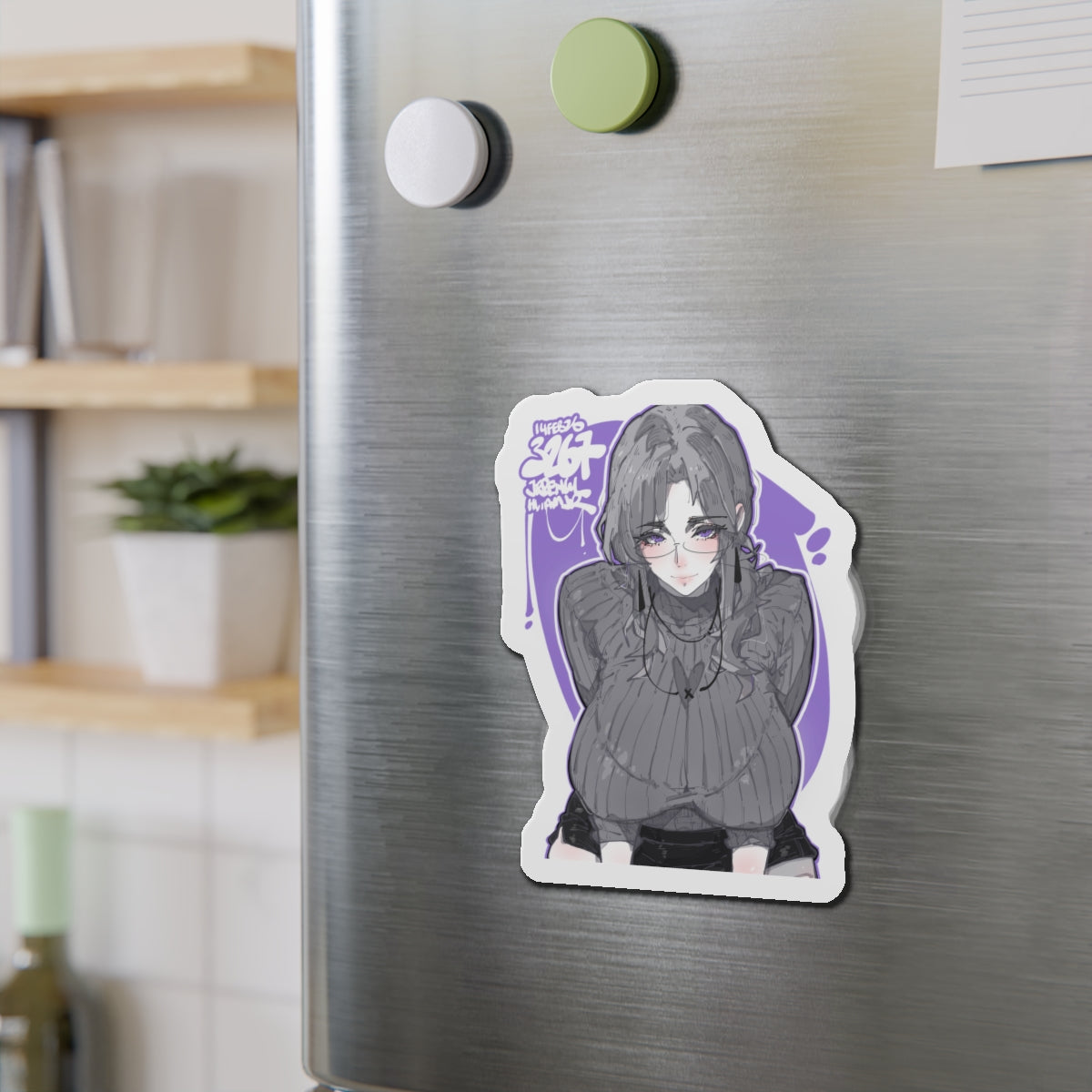 3267 - 紫 / purple v1 Magnets