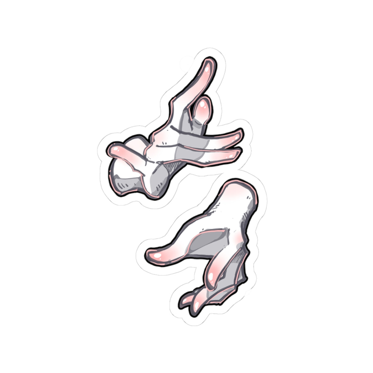 3020 - 手 / hands Stickers