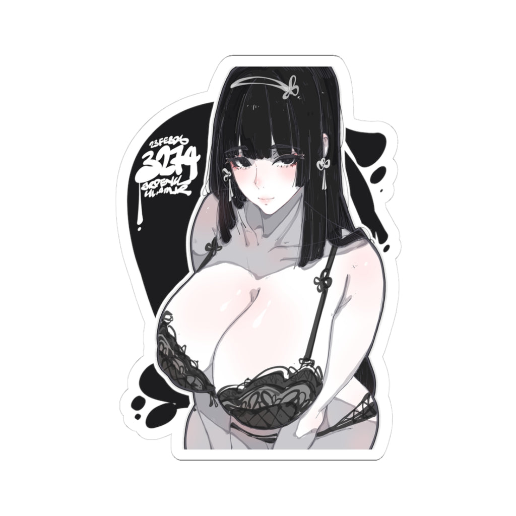 3274 - 黑 / black v2 Stickers