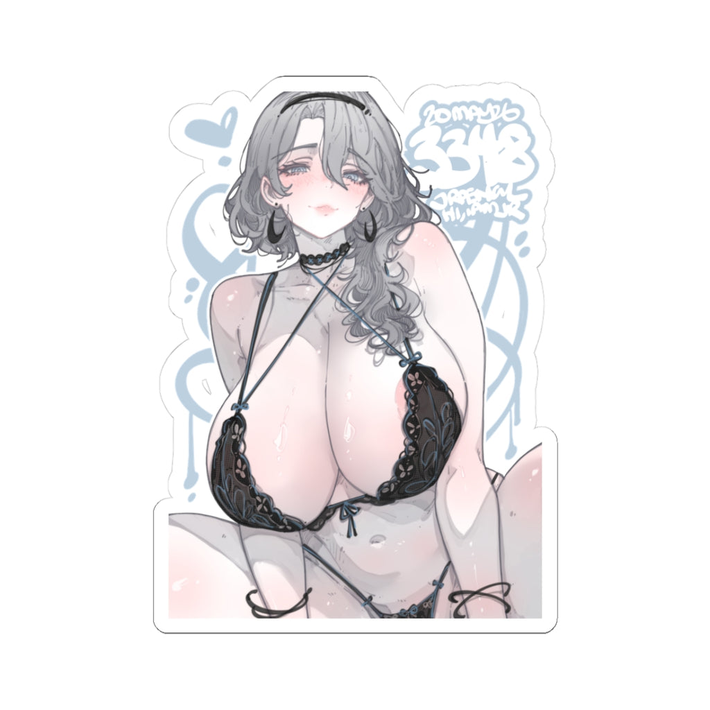 3348 - blue / 蓝 v2 Stickers
