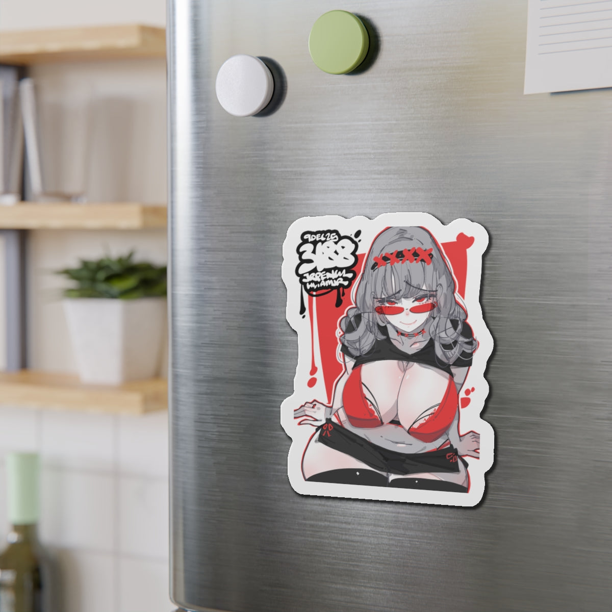 3188 - 红 / red v1 Magnets