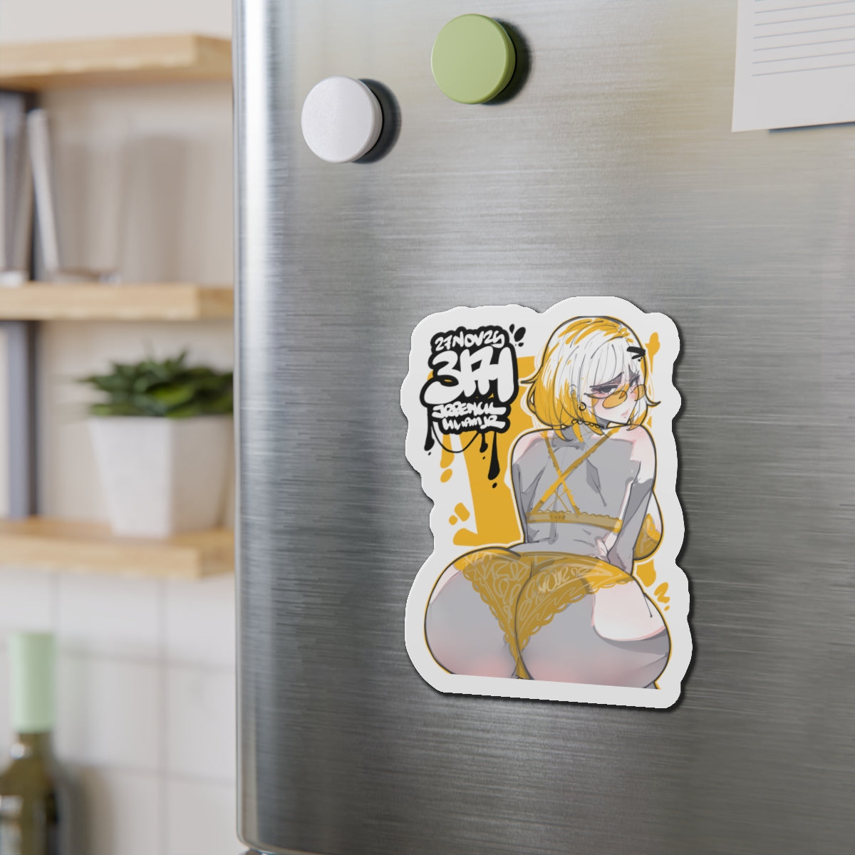 3171 - 黄 / yellow v2 Magnets