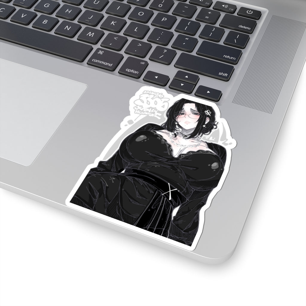 3304 - 黑 / black v1 Stickers