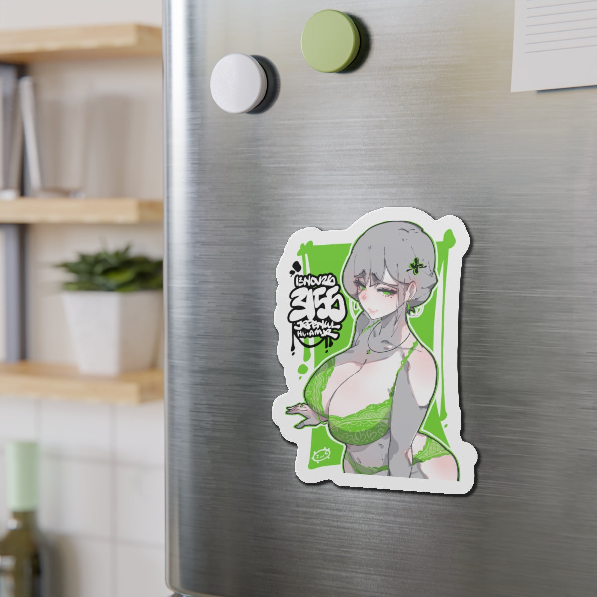 3155 - 绿 / green v2 Magnets