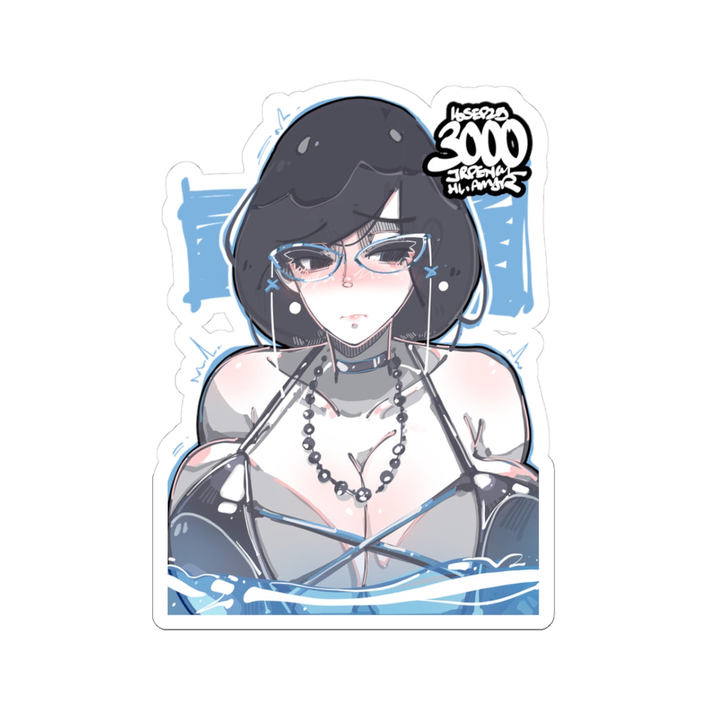 3000 - 蓝 / blue Stickers
