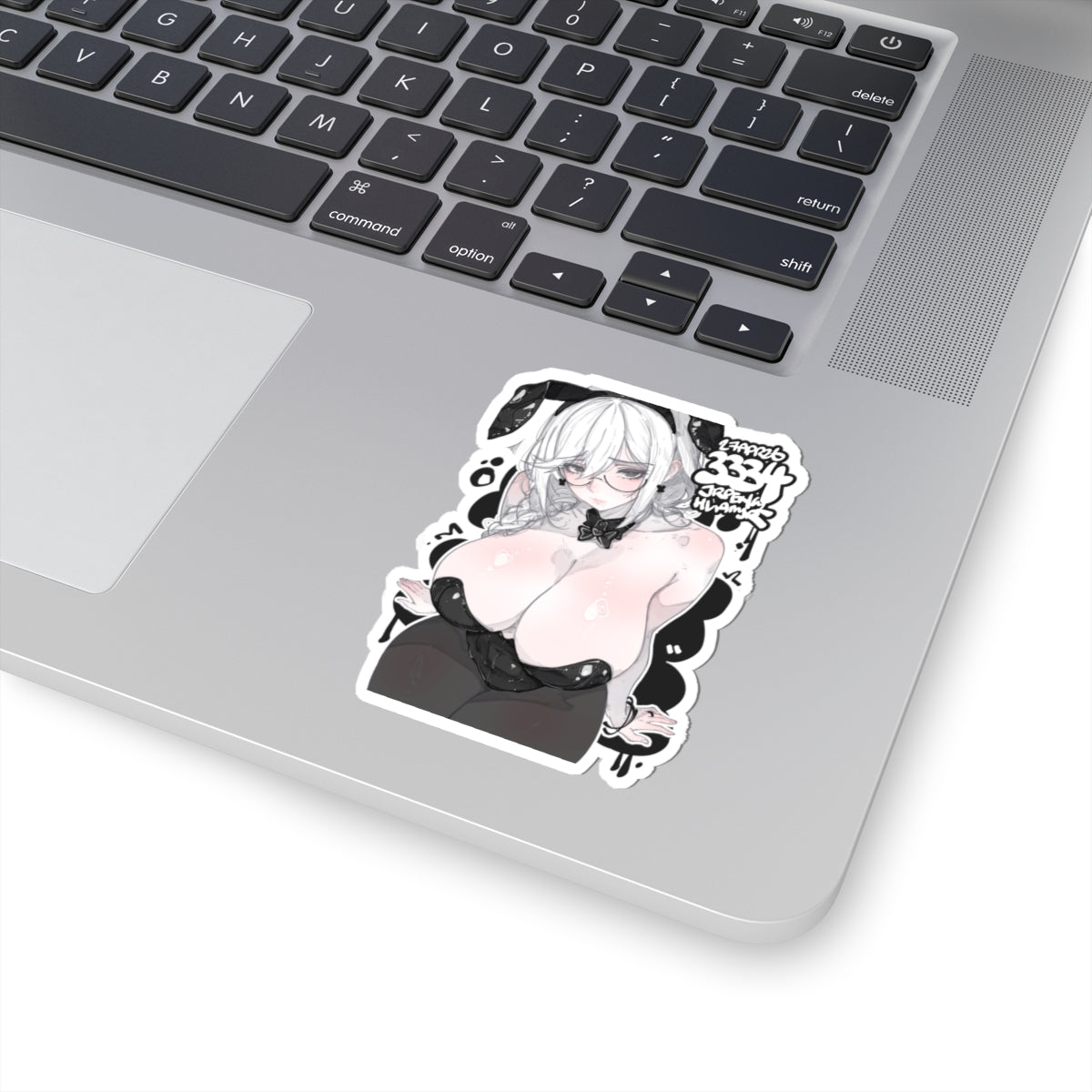 3334 - 黑 / black v1 Stickers