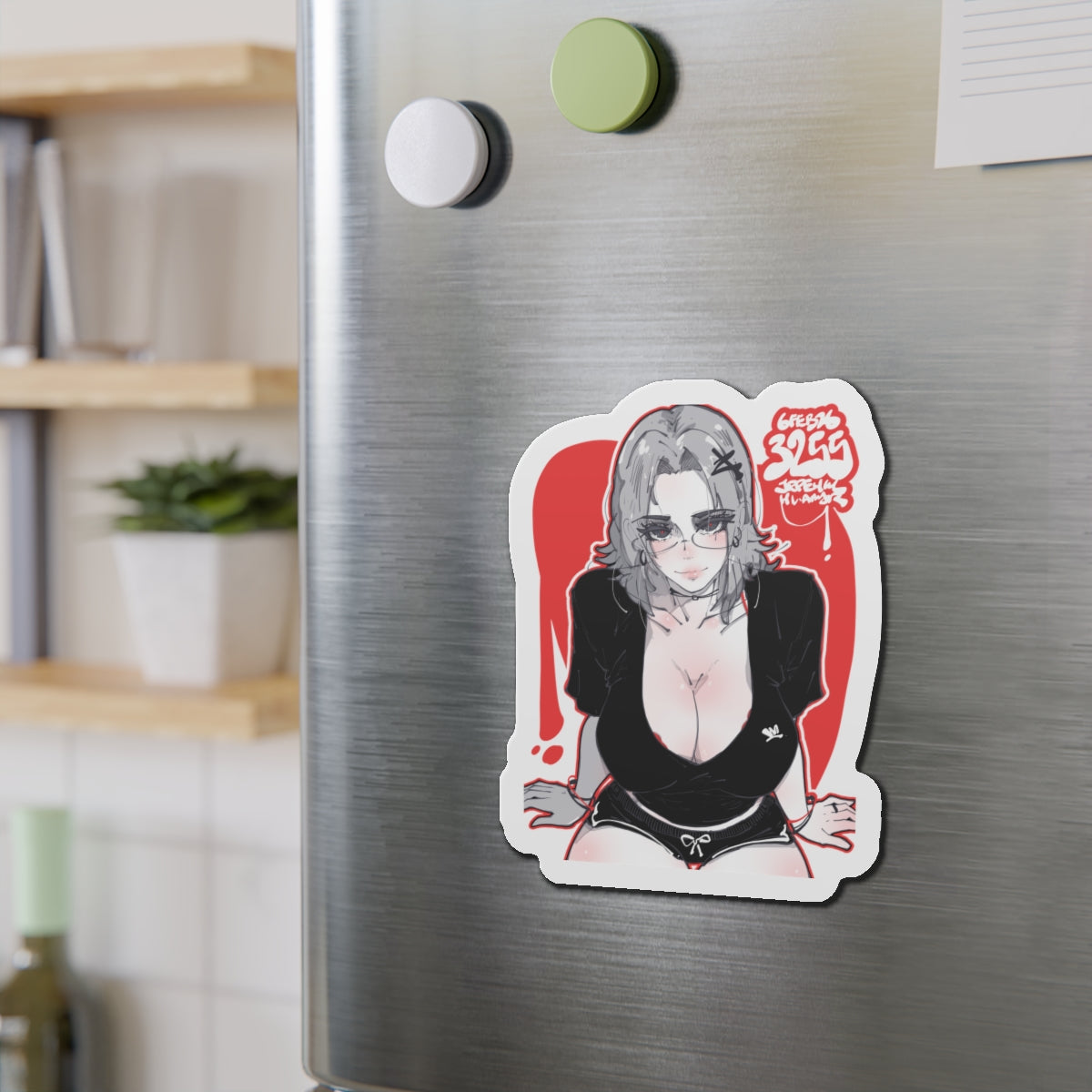 3255 - 红 / red v1 Magnets