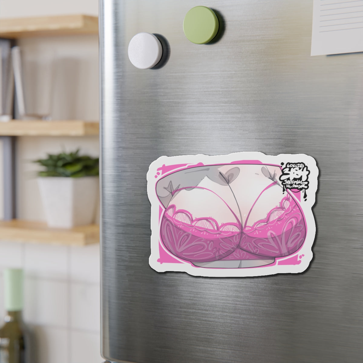 3184 - 粉 / pink v2 Magnets