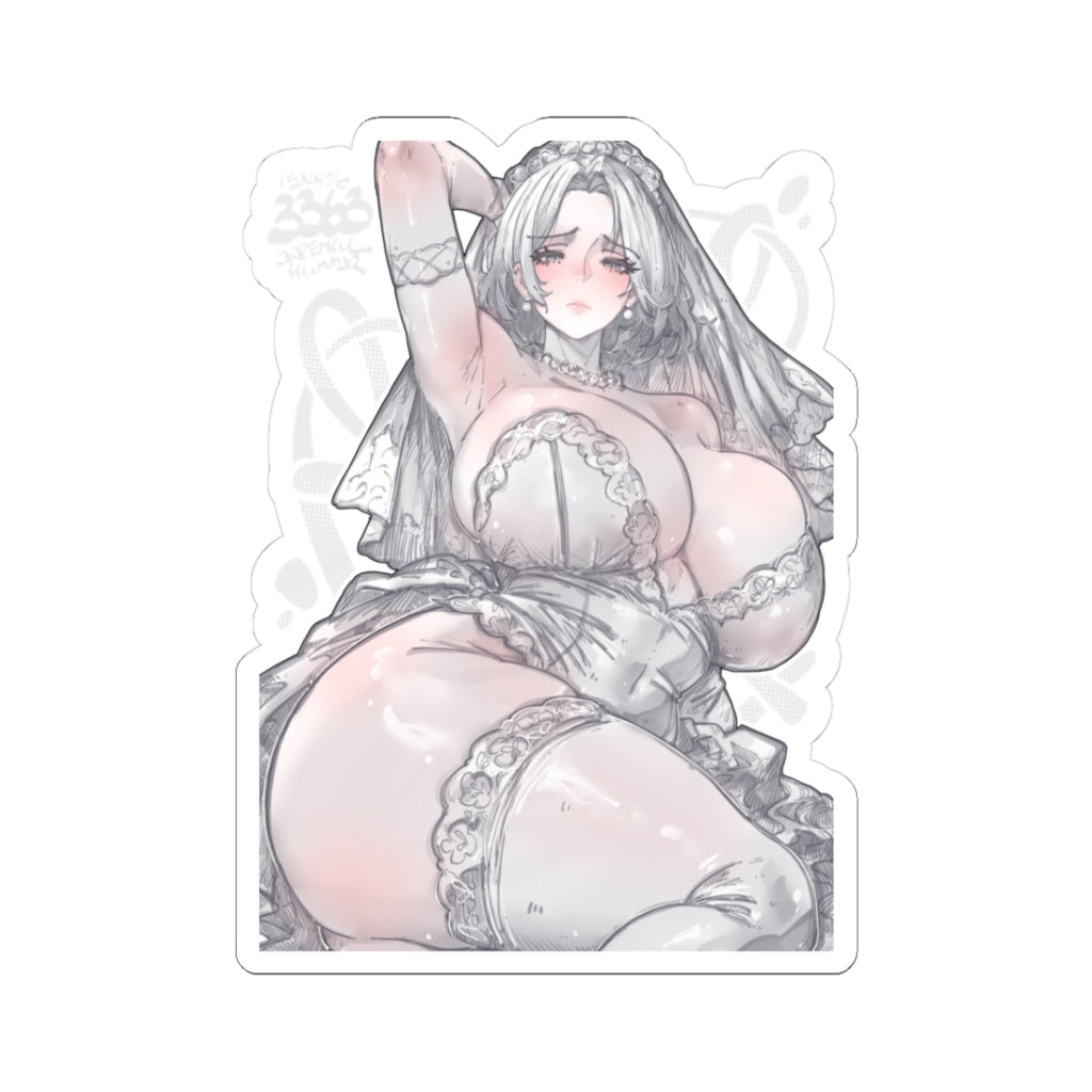 3363 - 白 / white v1 Stickers