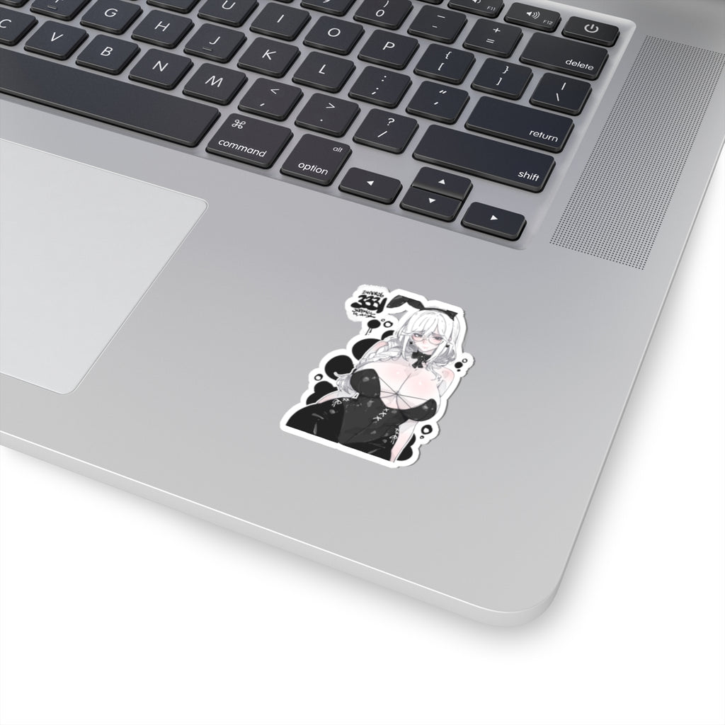 3331 - 黑 / black v1 Stickers