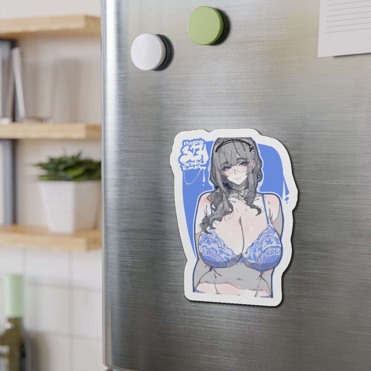 3271 - 蓝 / blue v2 Magnets