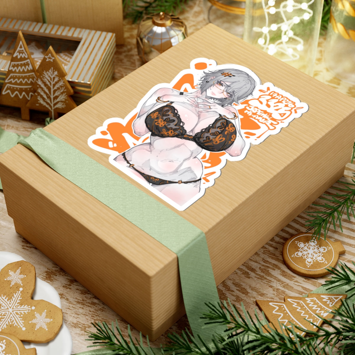 3325 - 橙/ orange v2 Stickers
