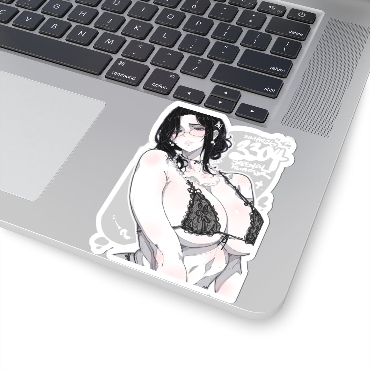 3304 - 黑 / black v2 Stickers