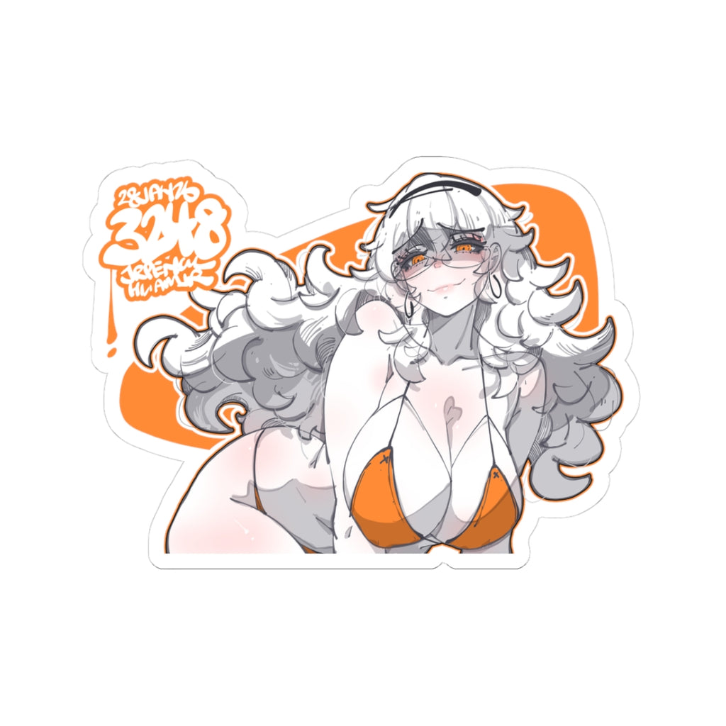 3248 - 橙 / orange v2 Stickers
