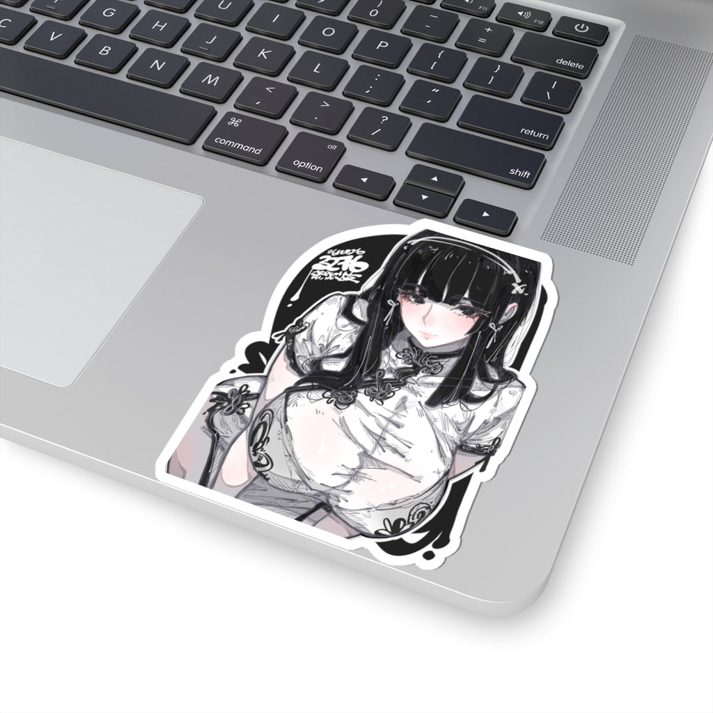 3276 - 黑 / black v1 Stickers