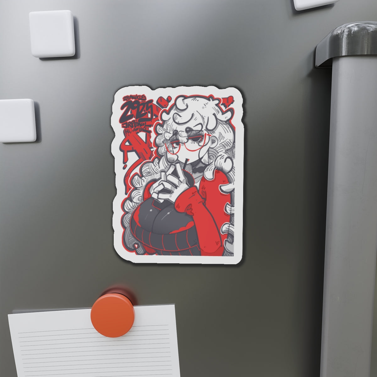 2925 - 红 / red Magnets