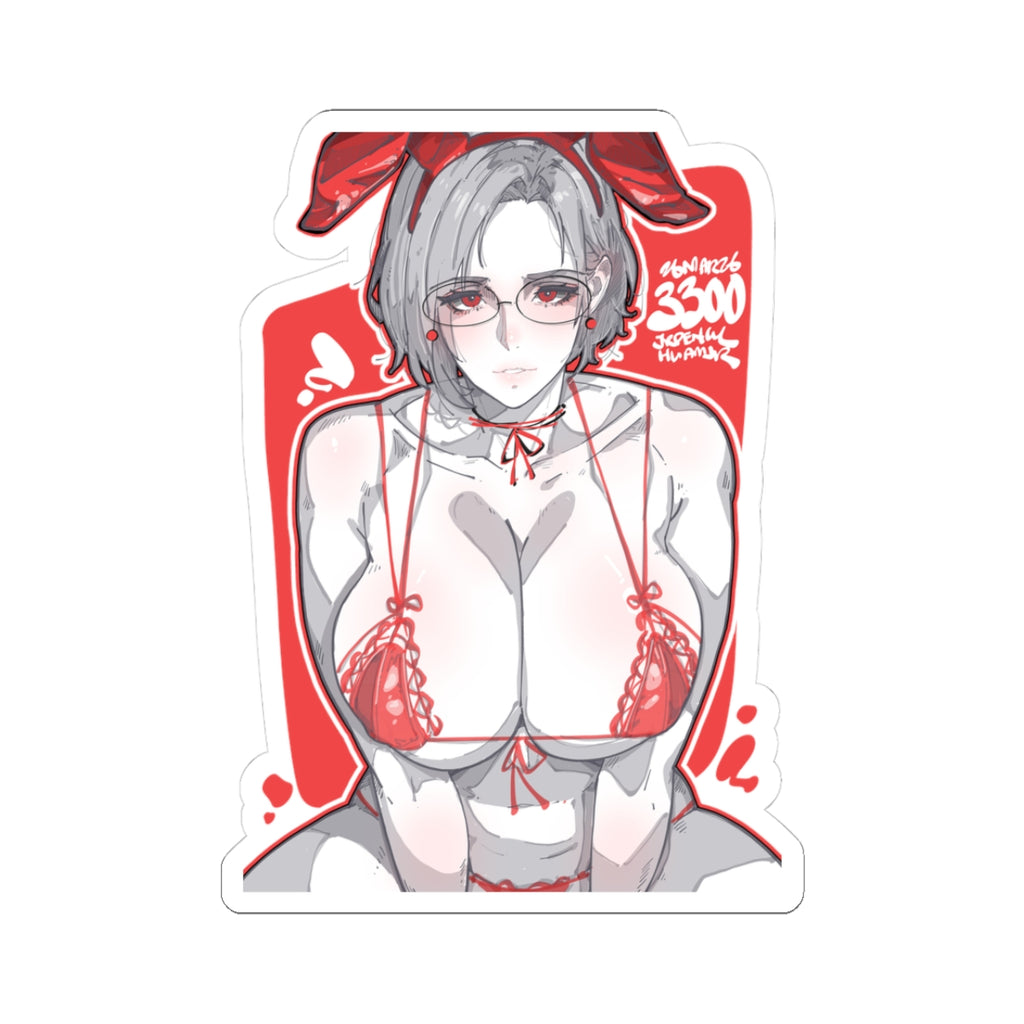 3300 - 红 / red v2 Stickers