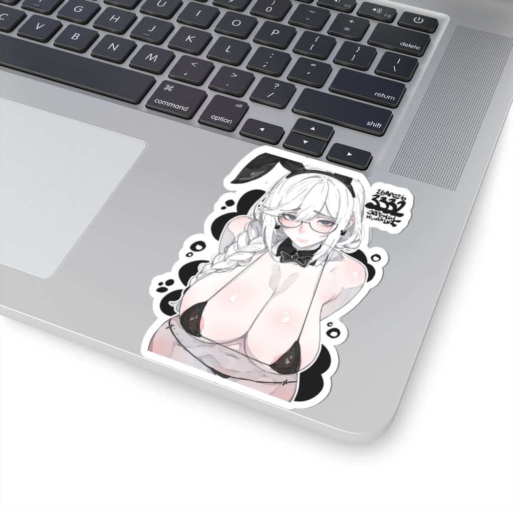 3332 - 黑 / black v2 Stickers
