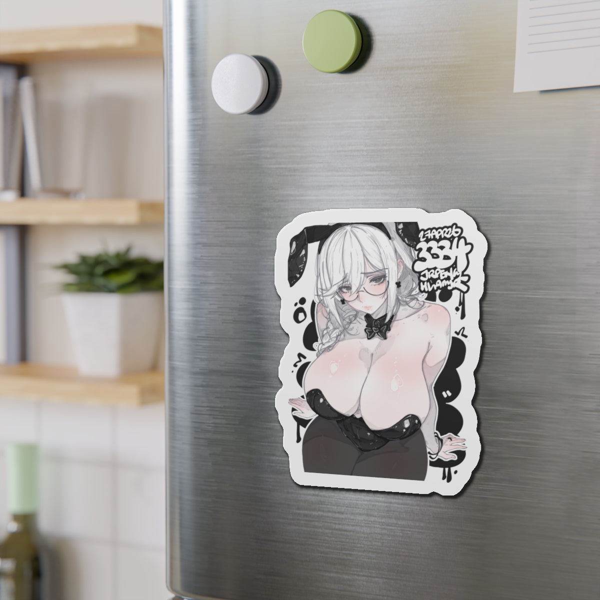 3334 - 黑 / black v1 Magnets