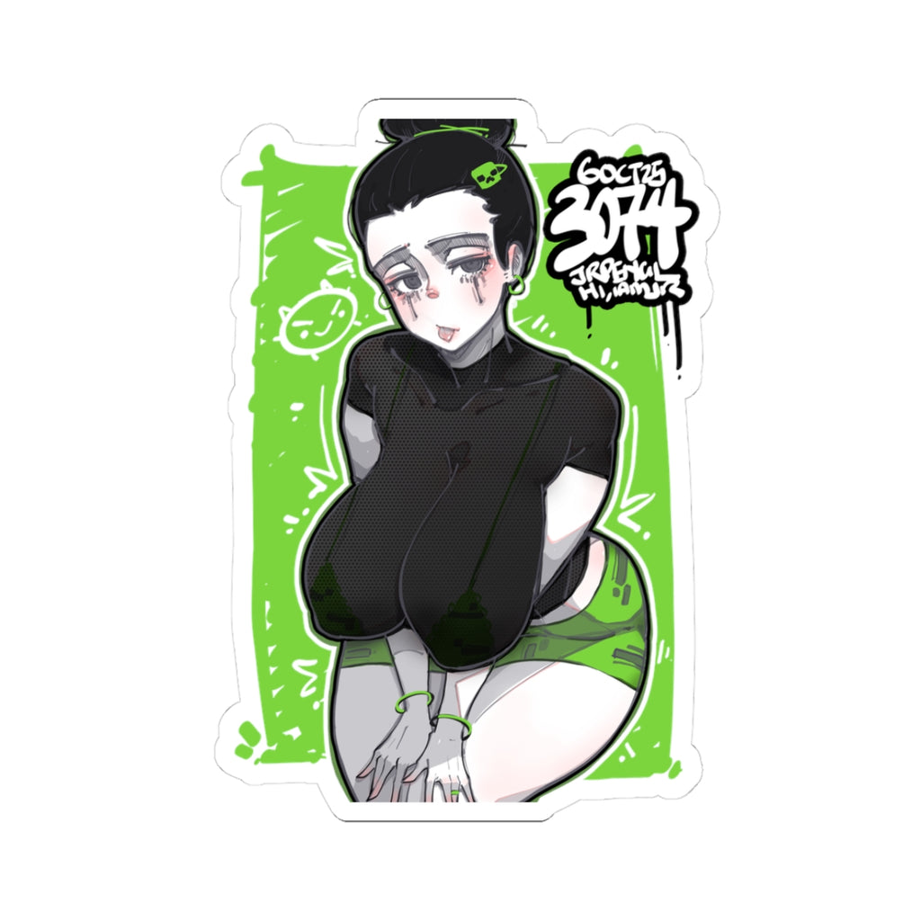 3074 - 绿 / green Stickers