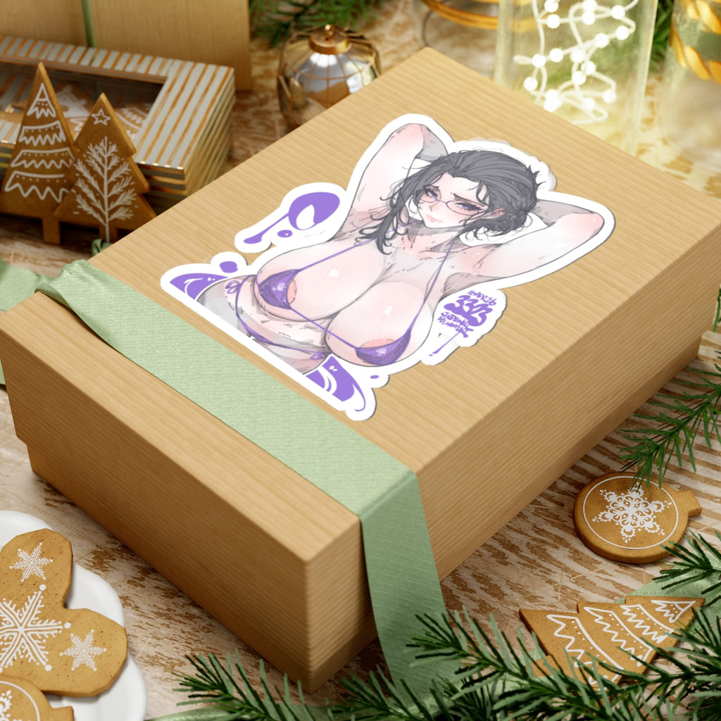 3323 - 紫/ purple v2 Stickers