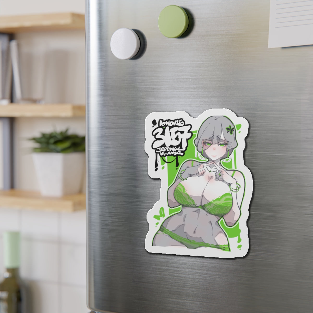 3157 - 绿 / green v2 Magnets