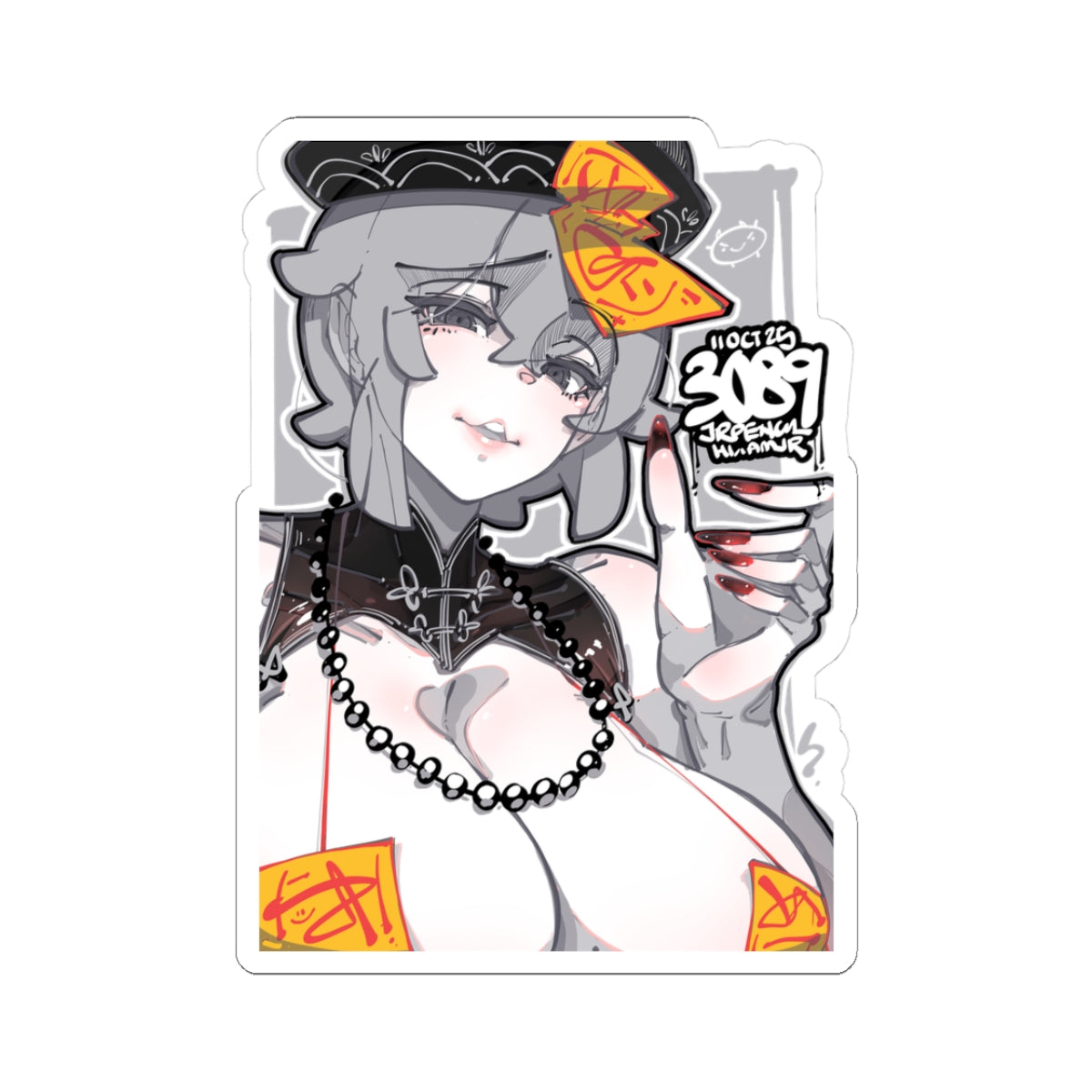 3089 - 灰 / grey Stickers