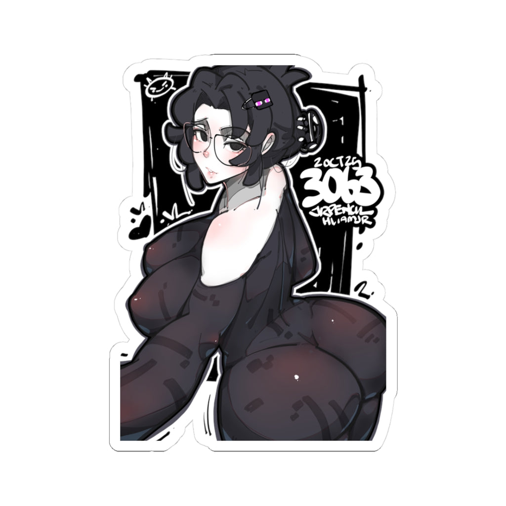 3063 - 黑 / black Stickers