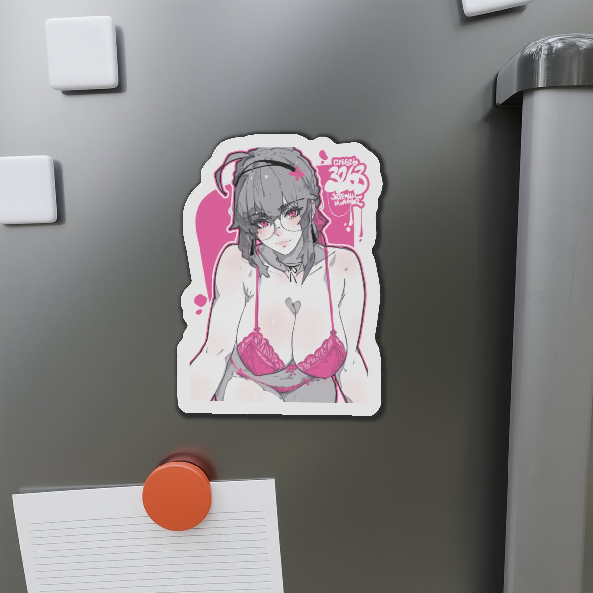 3263 - 粉 / pink v2 Magnets