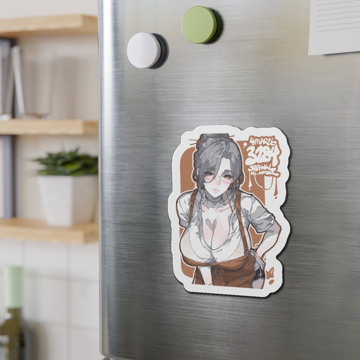 3284 - 褐 / brown v1 Magnets