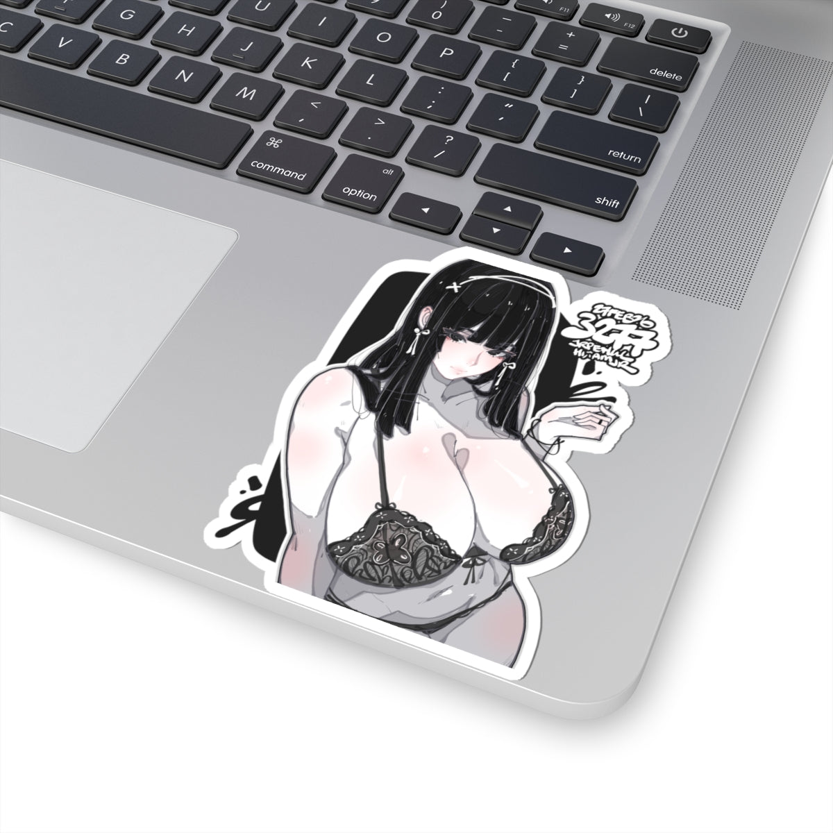 3277 - 黑 / black v2 Stickers