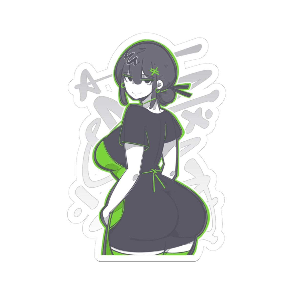 2912 - 绿 / green Stickers