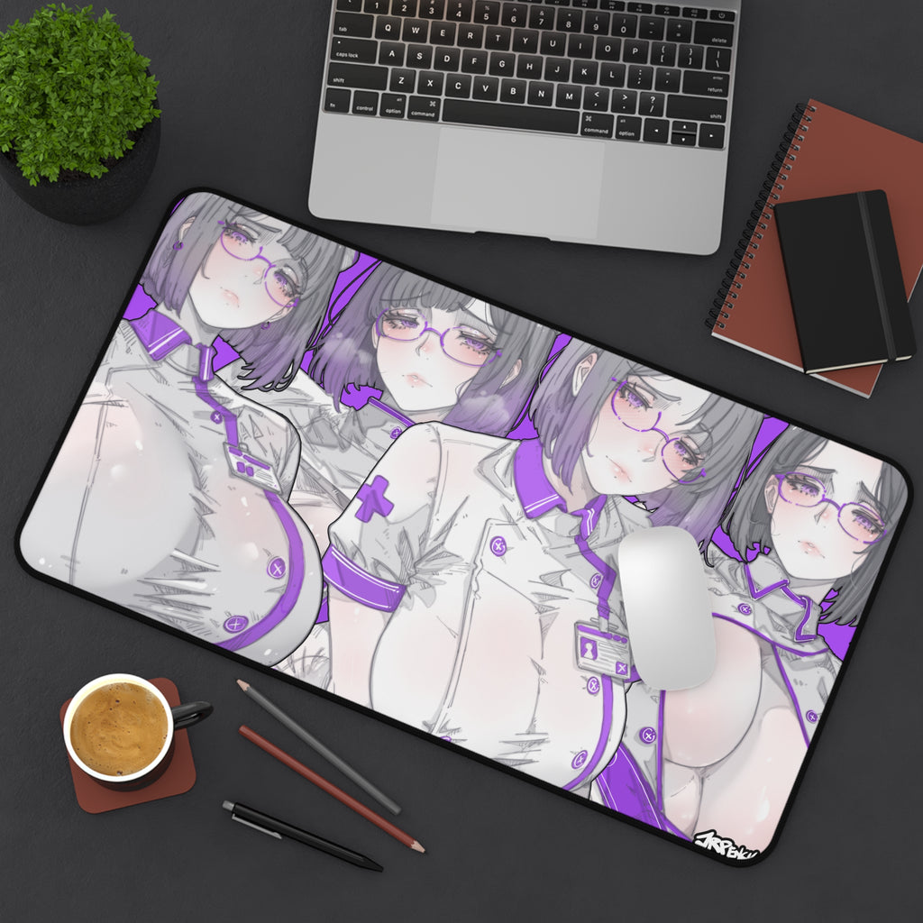 3410 - 紫壁纸 / Purple Wallpaper v1 Desk Mat