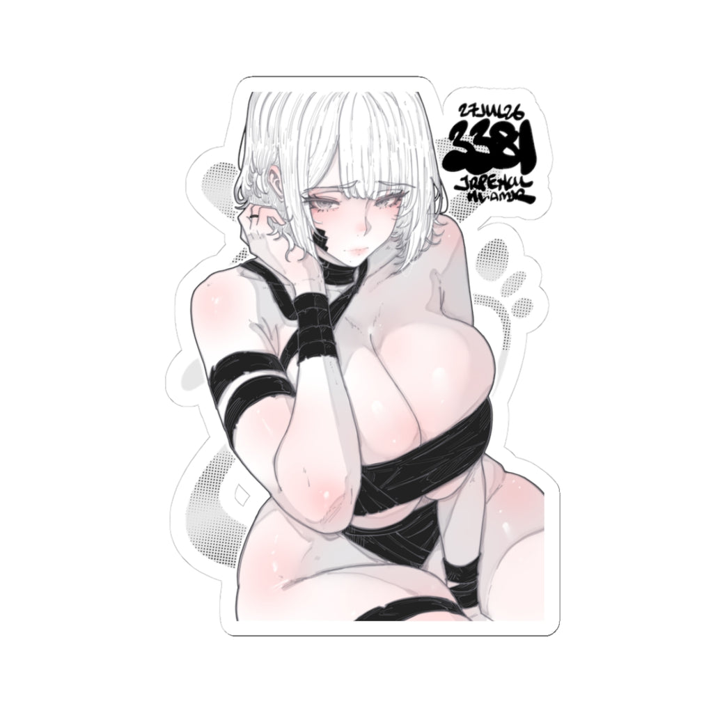 3381 - 黑 / Black v1 Stickers