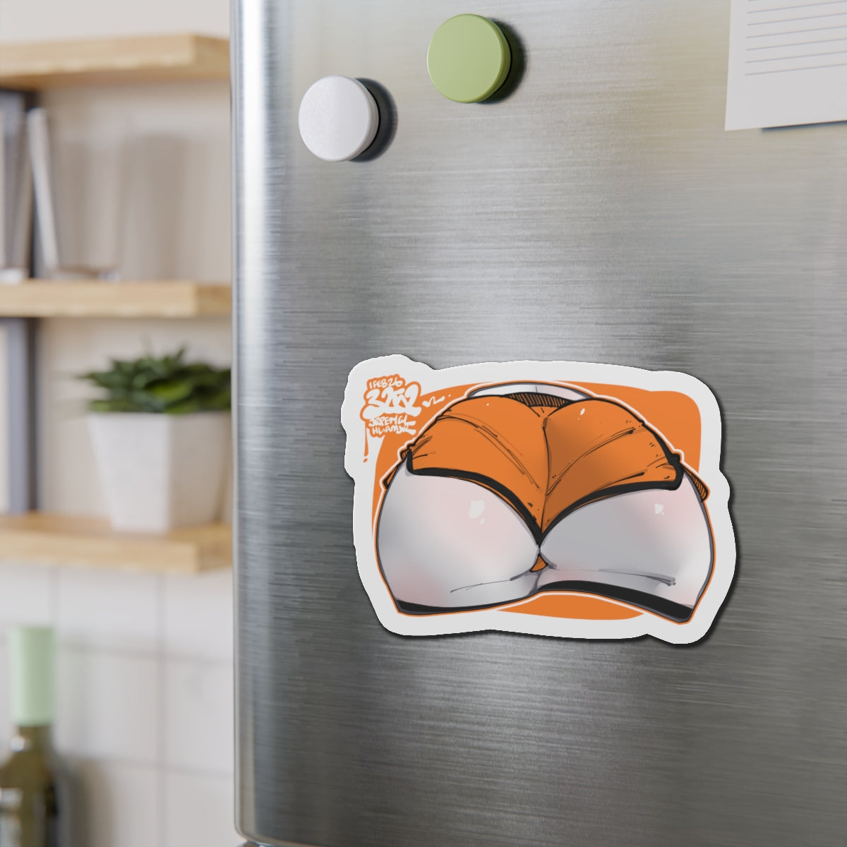 3252 - 橙 / orange v1 Magnets