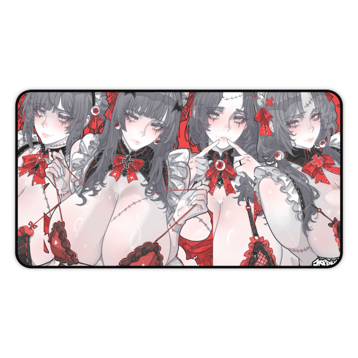 3420 - 红壁纸 / Red Wallpaper v2 Desk Mat