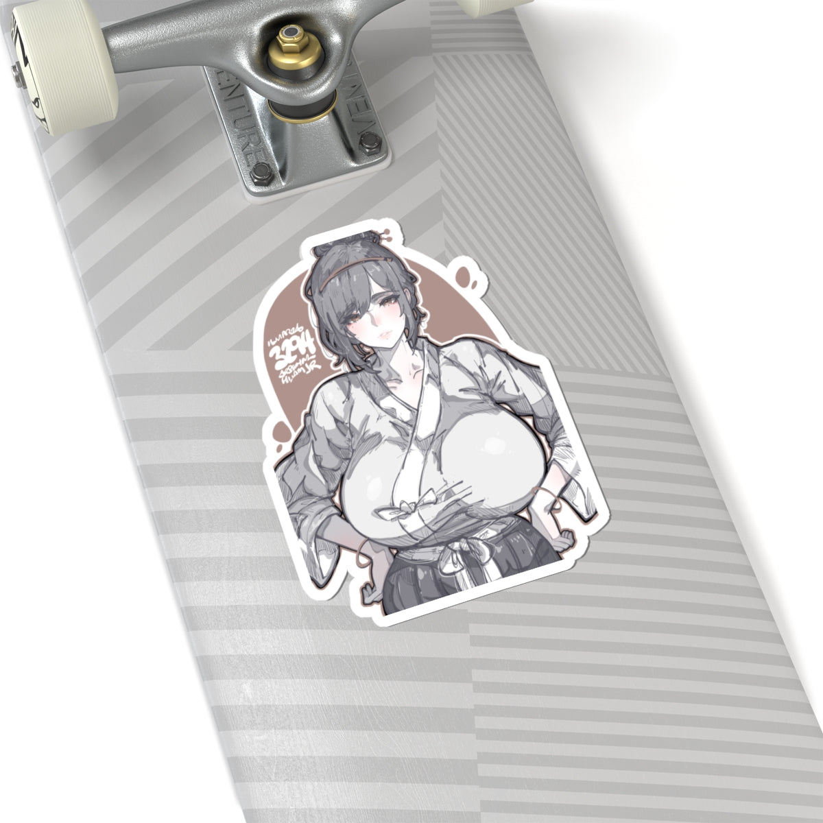 3294 - 褐 / brown v1 Stickers