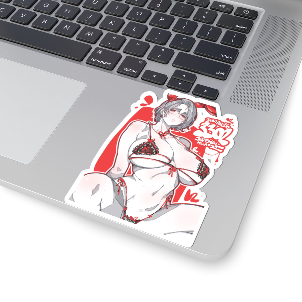 3302 - 红 / red v2 Stickers