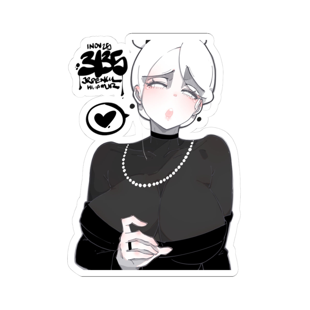 3135 - 白 / white Stickers