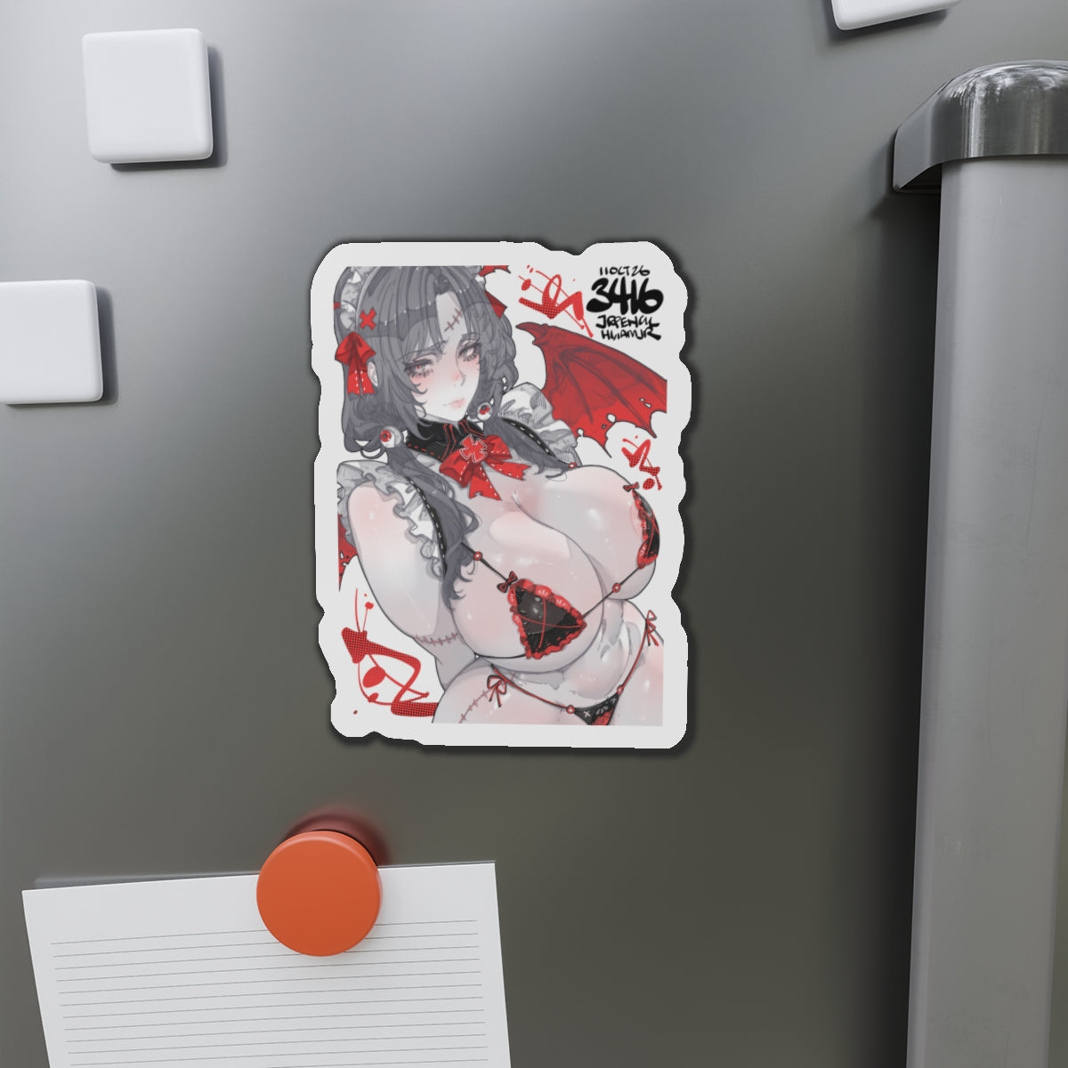 3416 -  红 / Red v2 Magnets